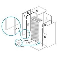 Installation instructions for shutters